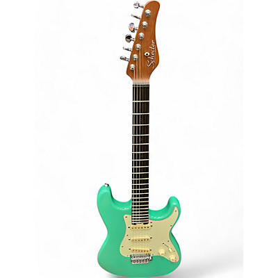 Schecter Guitar Research Used Schecter Guitar Research NICK JOHNSON STRAT  ATOMIC GREEN Solid Body Electric Guitar