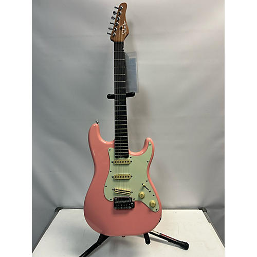 Schecter Guitar Research Used Schecter Guitar Research NICK JOHNSTON SSS Pink Solid Body Electric Guitar Pink