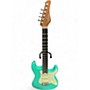 Used Schecter Guitar Research NICK JOHNSTON Surf Green Solid Body Electric Guitar Surf Green