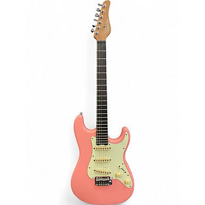 Used Schecter Guitar Research NICK JOHNSTON TRADITIONAL ATOMIC CORAL Solid Body Electric Guitar