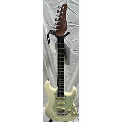 Schecter Guitar Research Used Schecter Guitar Research NICK JOHNSTON TRADITIONAL Alpine White Solid Body Electric Guitar