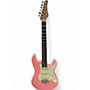 Used Schecter Guitar Research NICK JOHNSTON TRADITIONAL SSS Atomic Pink Solid Body Electric Guitar Atomic Pink