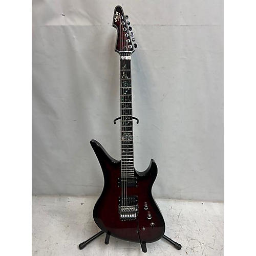 Schecter Guitar Research Used Schecter Guitar Research NIKKI STRINGFIELD A-6 Vermillion Solid Body Electric Guitar Vermillion