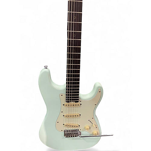 Used Schecter Guitar Research Nick Johnson Traditional  Daphne Blue Solid Body Electric Guitar Daphne Blue