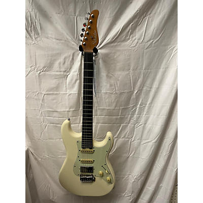 Schecter Guitar Research Used Schecter Guitar Research Nick Johnson Traditional Olympic White Solid Body Electric Guitar