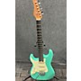 Used Schecter Guitar Research Used Schecter Guitar Research Nick Johnston Left Handed Green Electric Guitar Green