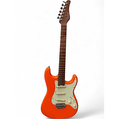 Used Schecter Guitar Research Nick Johnston SSS Atomic Orange Solid Body Electric Guitar
