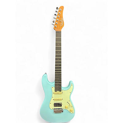 Used Schecter Guitar Research Nick Johnston Stratocaster HSS Atomic Frost Solid Body Electric Guitar
