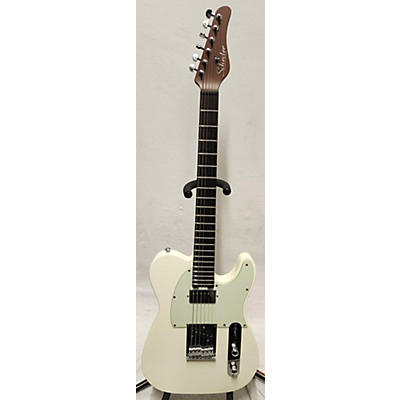 Schecter Guitar Research Used Schecter Guitar Research Nick Johnston Telecaster Atomic Snow Solid Body Electric Guitar