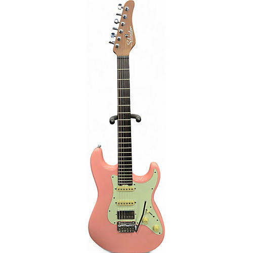 Used Schecter Guitar Research Nick Johnston Traditional Atomic Coral Solid Body Electric Guitar Atomic Coral