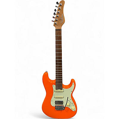 Used Schecter Guitar Research Nick Johnston Traditional H/S/S Atomic Orange Solid Body Electric Guitar