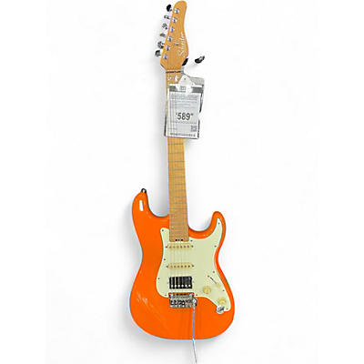 Used Schecter Guitar Research Nick Johnston Traditional H/S/S Atomic Orange Solid Body Electric Guitar