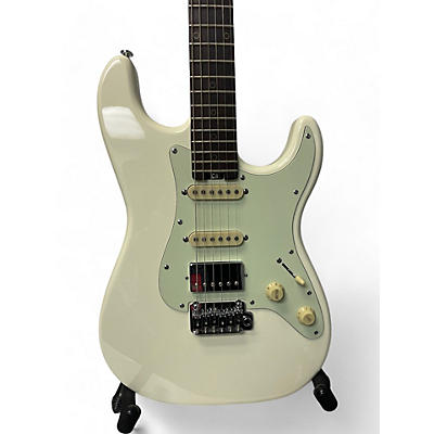 Schecter Guitar Research Used Schecter Guitar Research Nick Johnston Traditional HSS Atomic Snow Solid Body Electric Guitar