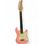 Used Schecter Guitar Research Nick Johnston Traditional HSS Pink Solid Body Electric Guitar Pink