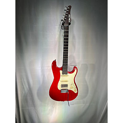 Schecter Guitar Research Used Schecter Guitar Research Nick Johnston USA Signature Custom Shop Nitro Flame Top Atomic Fire Solid Body Electric Guitar