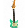 Used Schecter Guitar Research Nick Johston Traditional Atomic Green Solid Body Electric Guitar Atomic Green