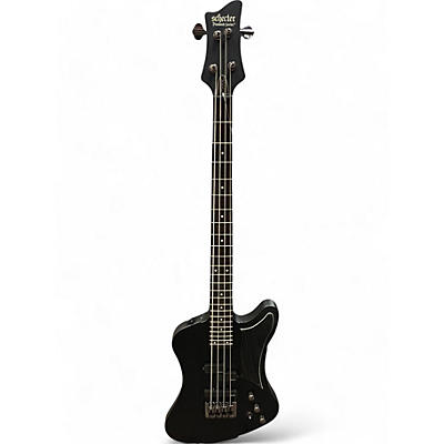 Schecter Guitar Research Used Schecter Guitar Research Nikki Sixx Signature Black Electric Bass Guitar