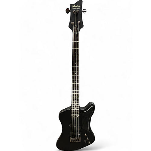 Schecter Guitar Research Used Schecter Guitar Research Nikki Sixx Signature Black Electric Bass Guitar Black