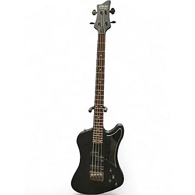 Used Schecter Guitar Research Nikki Sixx Signature Black Electric Bass Guitar