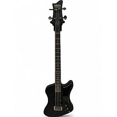 Used Schecter Guitar Research Nikki Sixx Signiture Bass Black Electric Bass Guitar