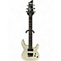 Used Schecter Guitar Research OMEN 6 DIAMOND SERIES Vintage White Solid Body Electric Guitar Vintage White
