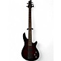 Used Schecter Guitar Research Used Schecter Guitar Research OMEN ELITE 5 STRING Red Electric Bass Guitar Red