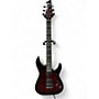 Used Schecter Guitar Research OMEN ELITE 6FR black cherry burst Solid Body Electric Guitar black cherry burst