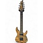 Used Schecter Guitar Research OMEN ELITE 7 STRING BROWN Solid Body Electric Guitar BROWN