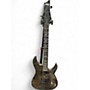Used Schecter Guitar Research OMEN ELITE Black Solid Body Electric Guitar Black