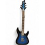 Used Schecter Guitar Research OMEN ELITE Blue Agave Solid Body Electric Guitar Blue Agave