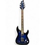 Used Schecter Guitar Research OMEN ELITE Blue Burst Solid Body Electric Guitar Blue Burst