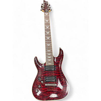 Schecter Guitar Research Used Schecter Guitar Research OMEN EXTREME-7 LH Red Electric Guitar