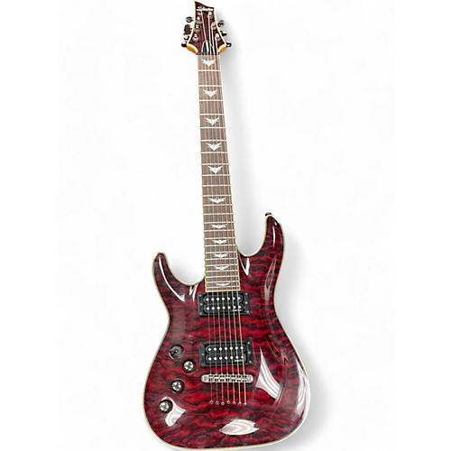 Schecter Guitar Research Used Schecter Guitar Research OMEN EXTREME-7 LH Red Electric Guitar Red