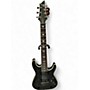 Used Schecter Guitar Research OMEN EXTREME 7 TRANSPARENT BLACK Solid Body Electric Guitar TRANSPARENT BLACK