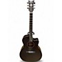 Used Schecter Guitar Research ORLEANS STUDIO Black Acoustic Guitar Black