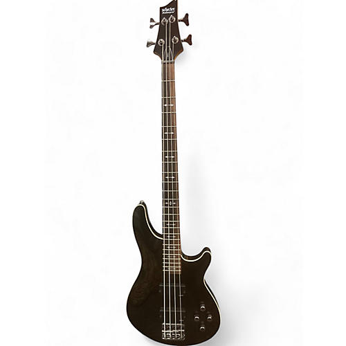 Schecter Guitar Research Used Schecter Guitar Research Omen 4 String Black Electric Bass Guitar Black