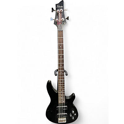 Used Schecter Guitar Research Omen 4 String Black Electric Bass Guitar