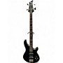 Used Schecter Guitar Research Omen 4 String Black Electric Bass Guitar Black