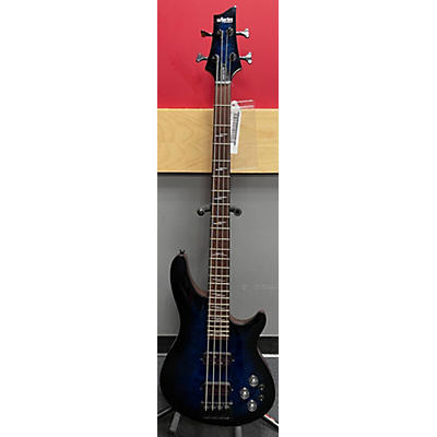 Schecter Guitar Research Used Schecter Guitar Research Omen 4 String Blue Electric Bass Guitar