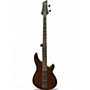 Used Schecter Guitar Research Omen 4 String Mahogany Electric Bass Guitar Mahogany
