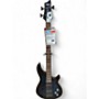 Used Schecter Guitar Research Omen 4 String Trans Blue Electric Bass Guitar Trans Blue