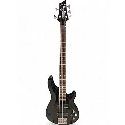 Schecter Guitar Research Used Schecter Guitar Research Omen 5 String Black Electric Bass Guitar