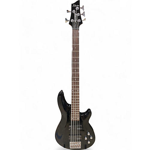 Schecter Guitar Research Used Schecter Guitar Research Omen 5 String Black Electric Bass Guitar Black