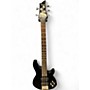 Used Schecter Guitar Research Omen 5 String Black Electric Bass Guitar Black