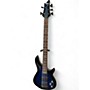 Used Schecter Guitar Research Omen 5 String Blue Burst Electric Bass Guitar Blue Burst