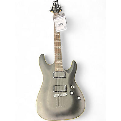 Used Schecter Guitar Research Omen 6 Active Black Solid Body Electric Guitar