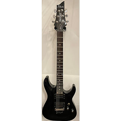 Schecter Guitar Research Used Schecter Guitar Research Omen 6 Black Solid Body Electric Guitar