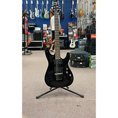 Schecter Guitar Research Used Schecter Guitar Research Omen 6 Black Solid Body Electric Guitar