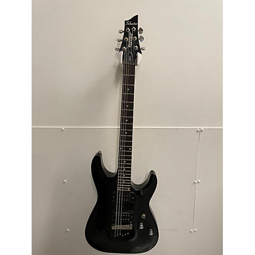 Schecter Guitar Research Used Schecter Guitar Research Omen 6 Black Solid Body Electric Guitar Black