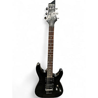 Used Schecter Guitar Research Omen 6 Black Solid Body Electric Guitar